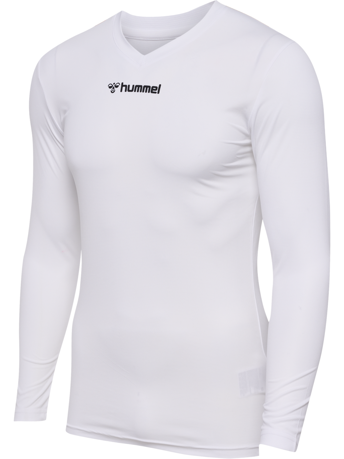 hmlBL ESSENTIAL TEE L/S, WHITE, packshot