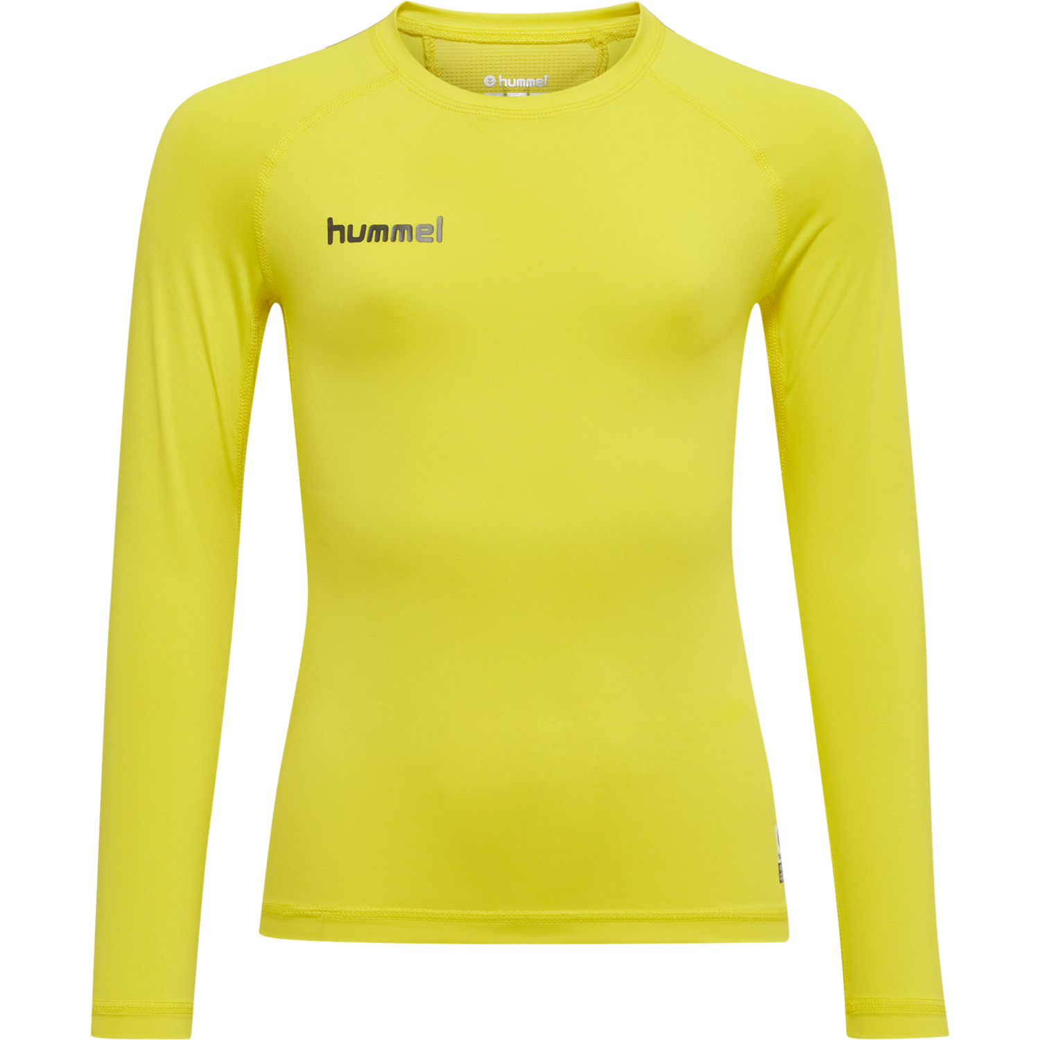 HML FIRST PERFORMANCE KIDS JERS L/S, BLAZING YELLOW, packshot