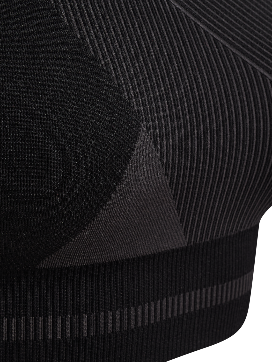 hmlUNITY SEAMLESS BRA, BLACKENED PEARL, packshot