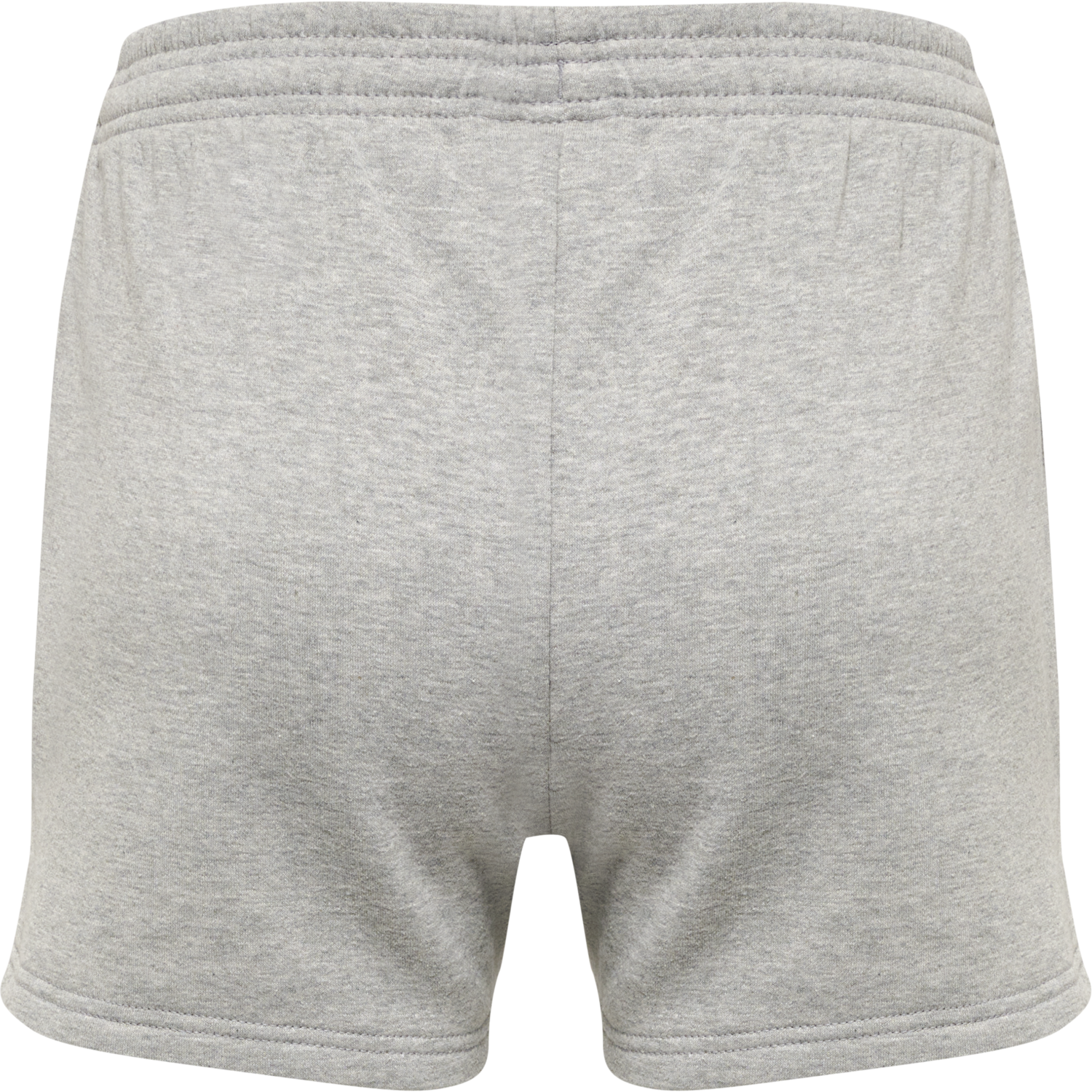 hmlRED BASIC SWEAT SHORTS KIDS, GREY MELANGE, packshot