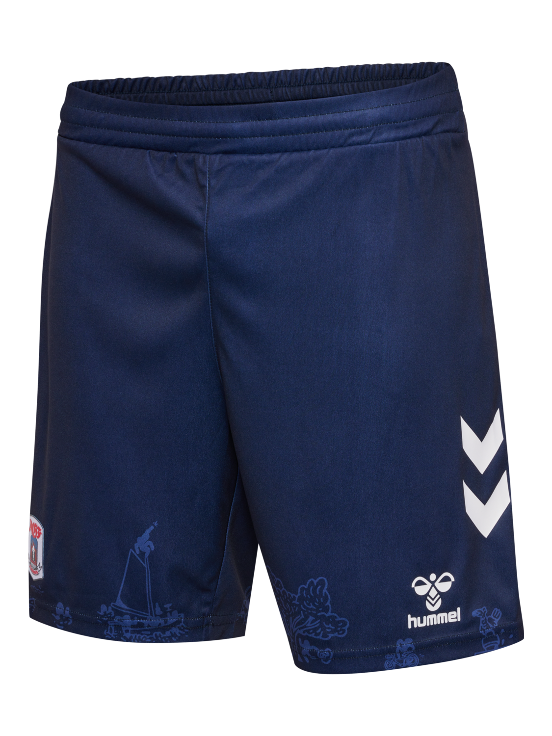 AGF 23/24 AWAY SHORTS KIDS, MARINE, packshot