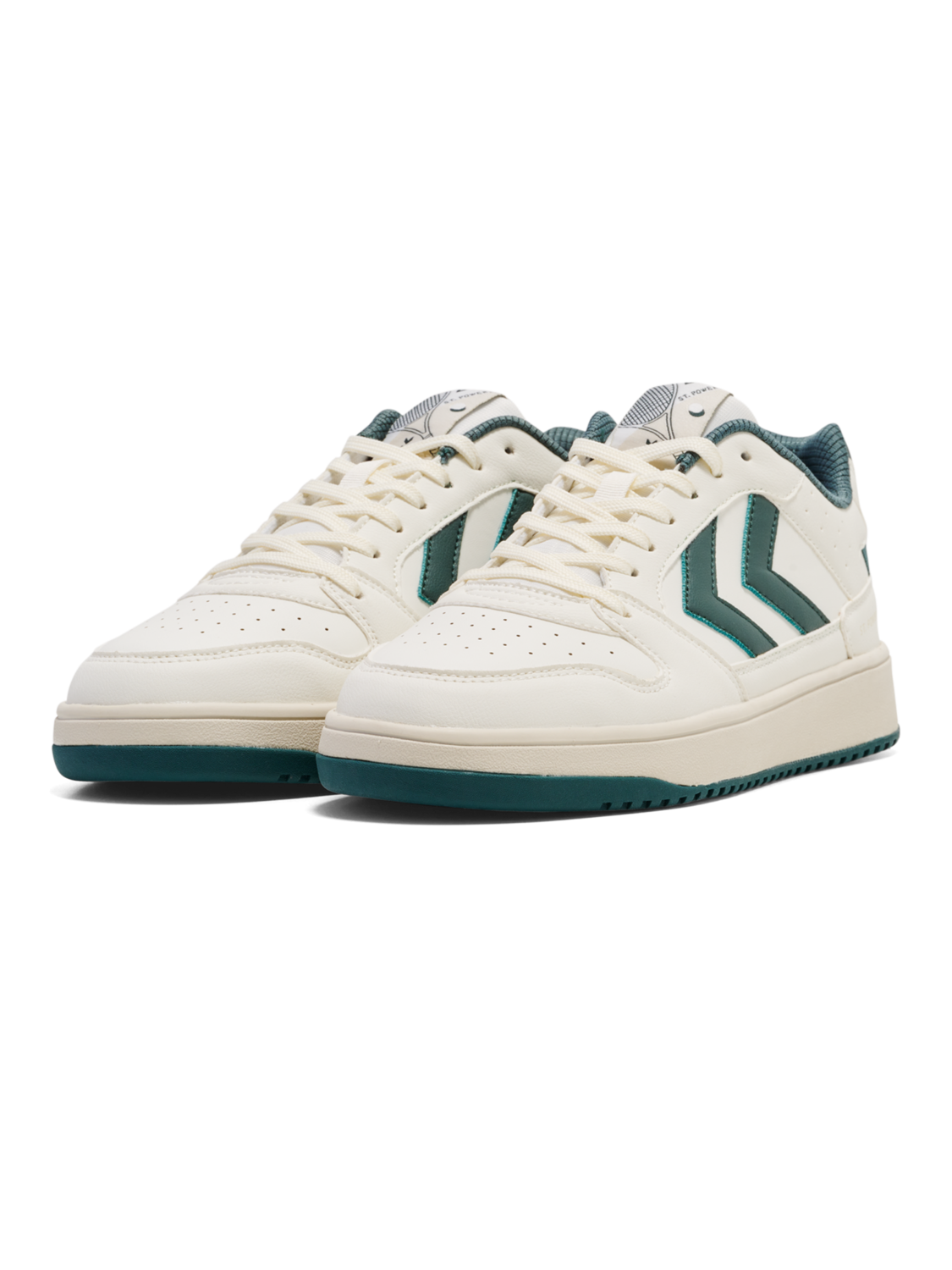 ST. POWER PLAY RT, WHITE/GREEN, packshot