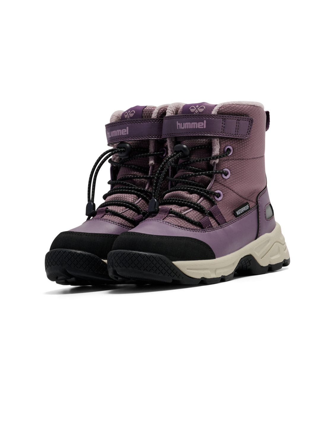 SNOW BOOT TEX, BLACK PLUM, packshot