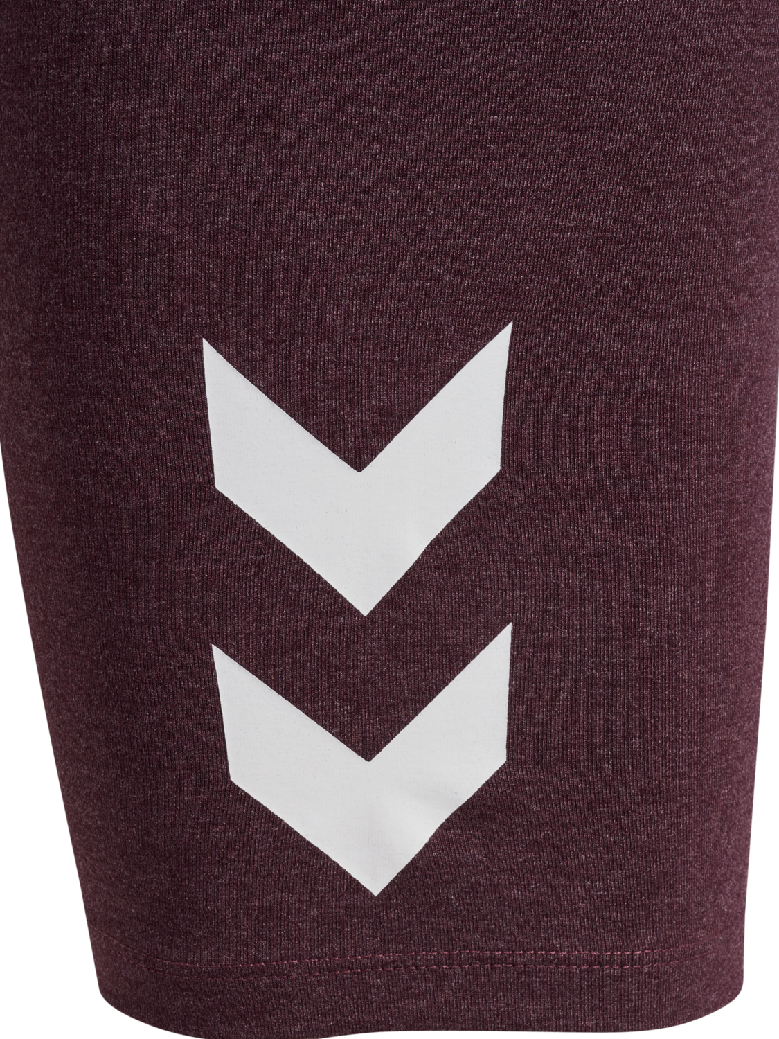 hmlPULSE LOGO MW SHORT TIGHTS, FUDGE MELANGE, packshot