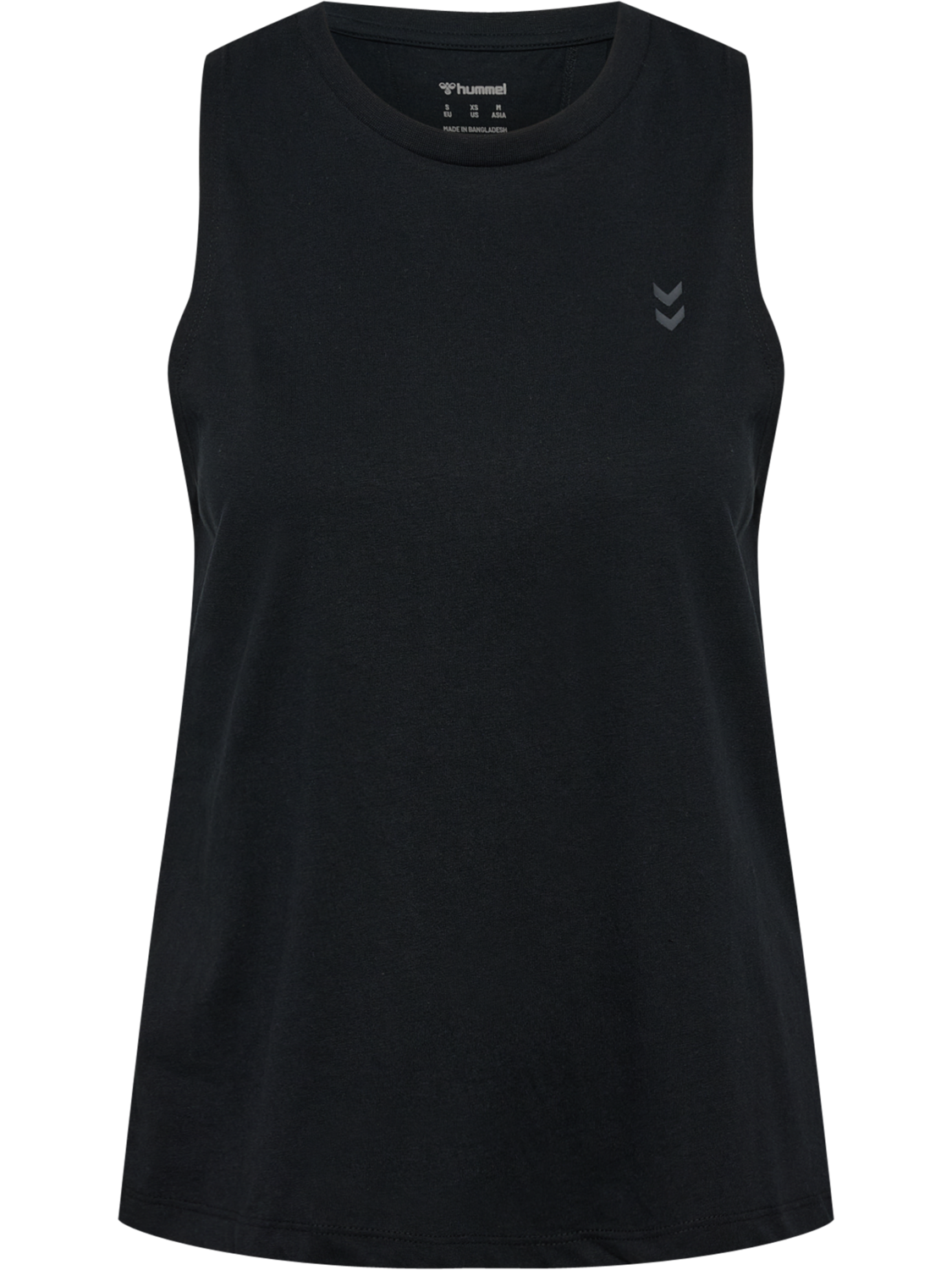 hmlSOFT OPEN BACK W TOP, BLACK, packshot
