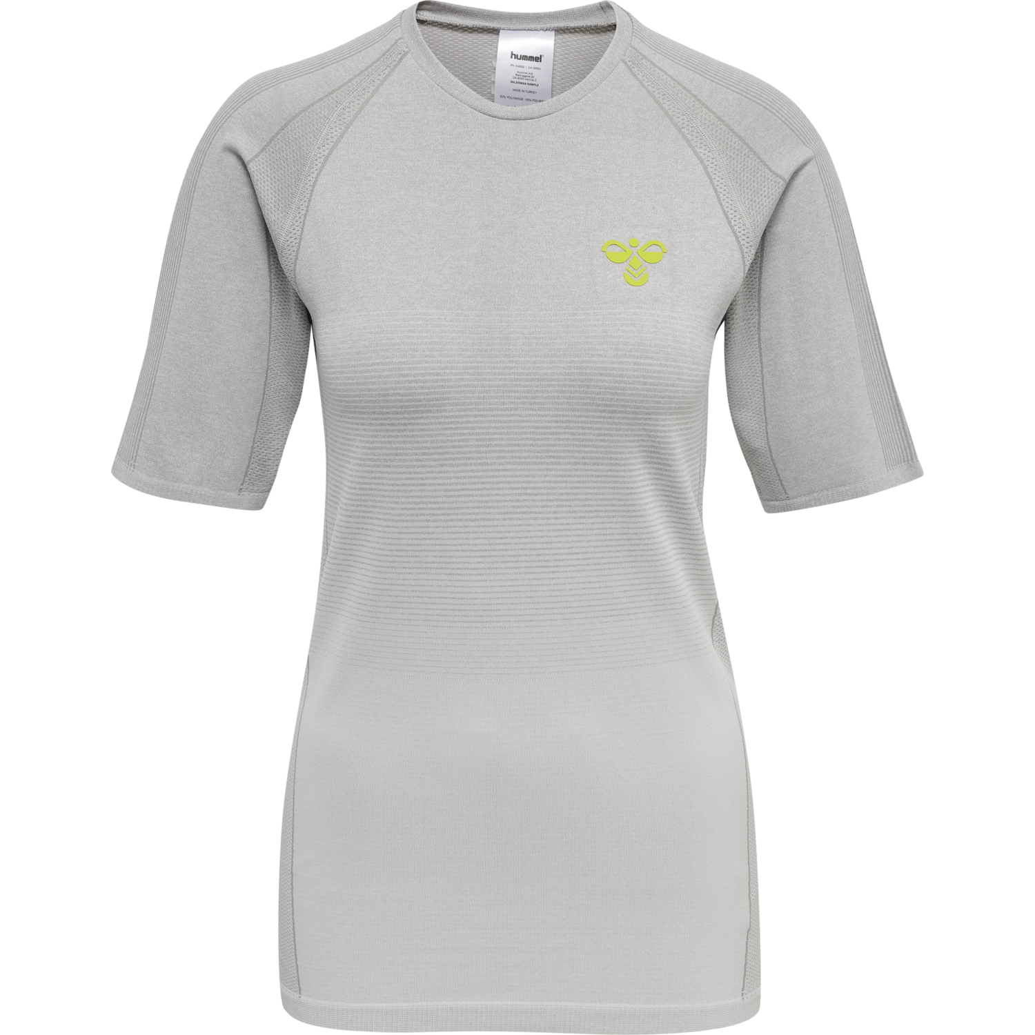 hmlGG12 TRAINING SEAMLESS S/S WOMAN, ALLOY MELANGE, packshot