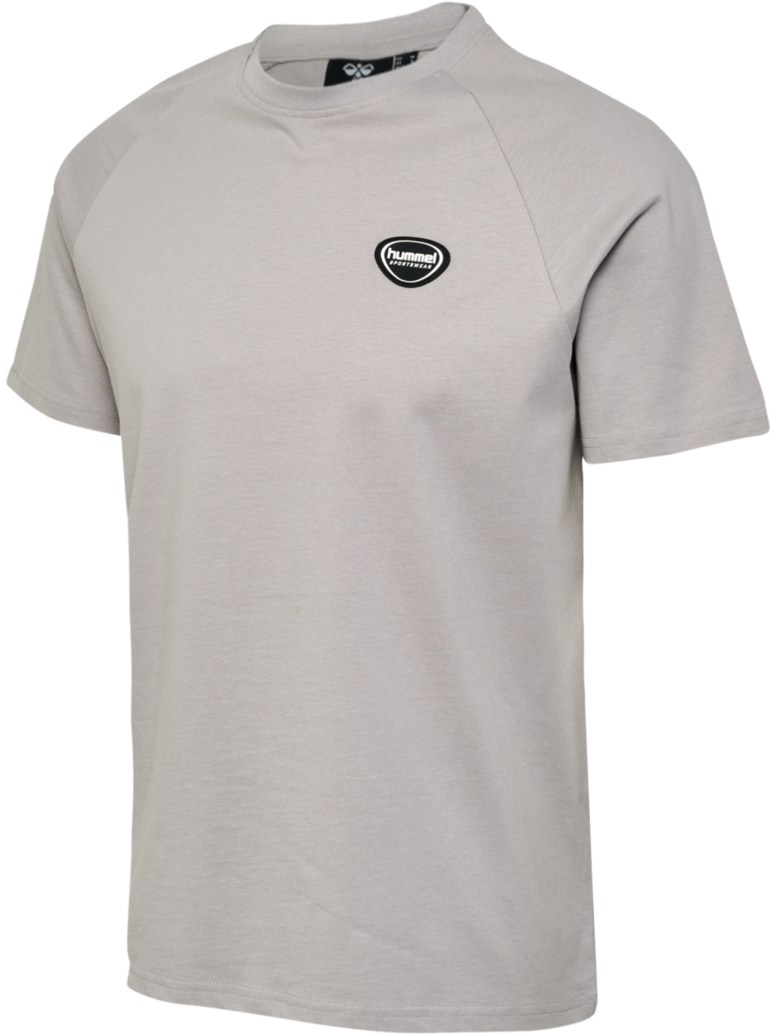 hmlLGC KAI REGULAR HEAVY T-SHIRT, SILVER SCONCE, packshot
