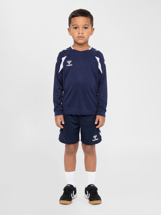 hmlCORE 2.0 JERSEY L/S KIDS, MARINE/WHITE, model