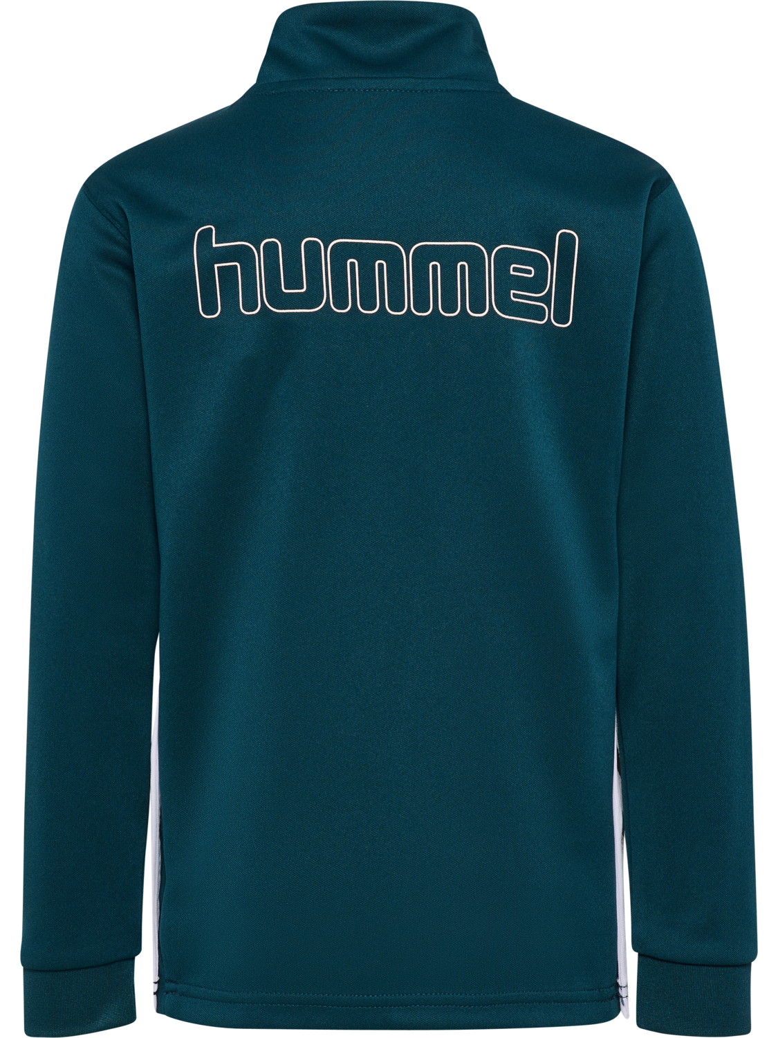 hmlJR CHEVRON ZIP JACKET, REFLECTING POND, packshot