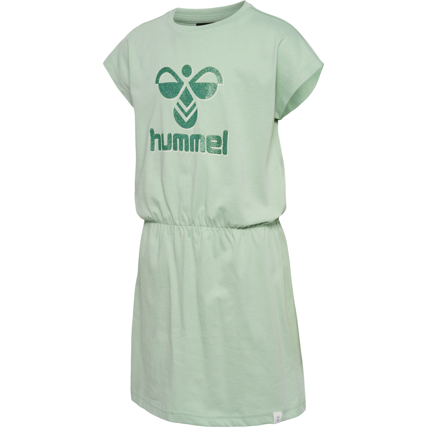 hmlTWILIGHT DRESS S/S, SILT GREEN, packshot