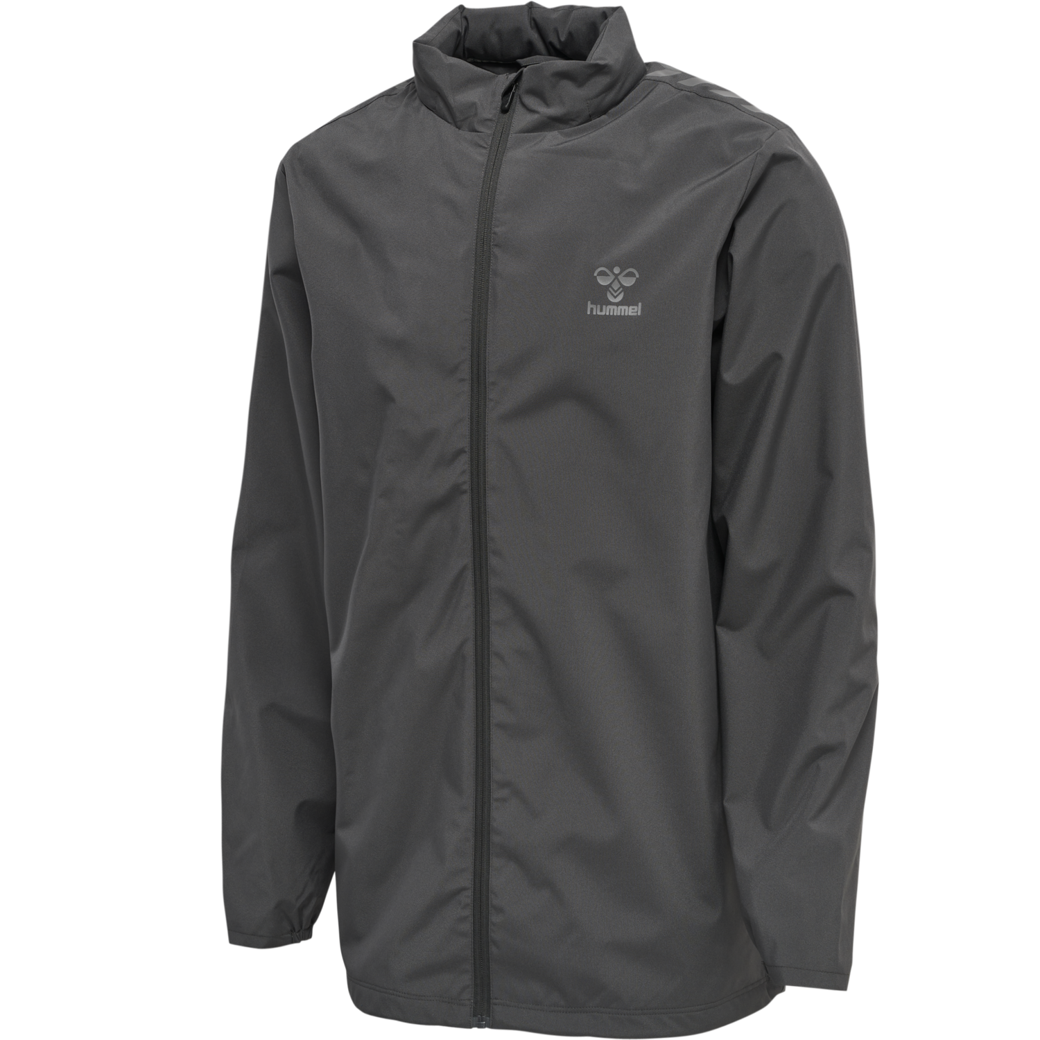 hmlPRO GRID  ALL WEATHER JACKET, FORGED IRON, packshot