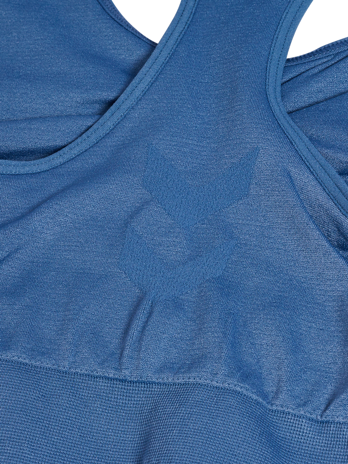hmlTIF SEAMLESS SPORTS TOP, BLUE HORIZON, packshot