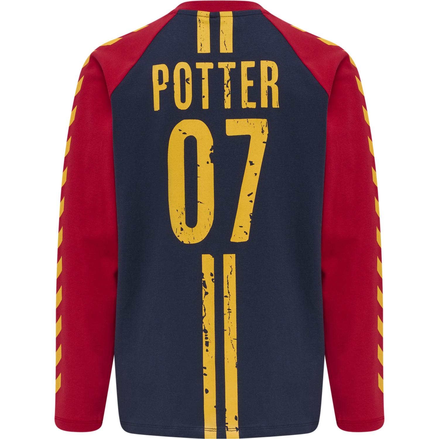 hmlHARRY POTTER BOYS T-SHIRT L/S, SCARLET SAGE, packshot