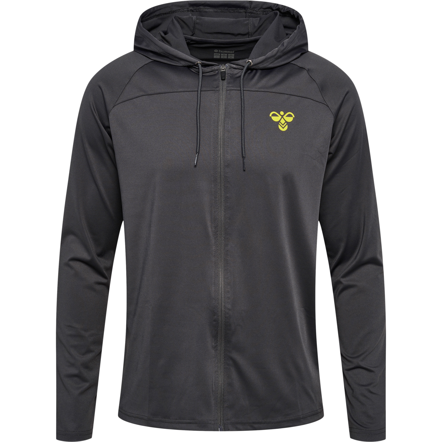 hmlGG12 TRAINING HOODIE, FORGED IRON, packshot