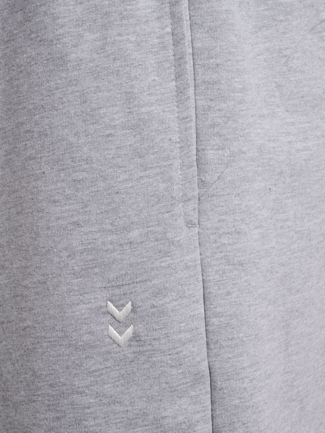 hmlPULSE LOOSE SWEAT SHORTS, GREY MELANGE, packshot