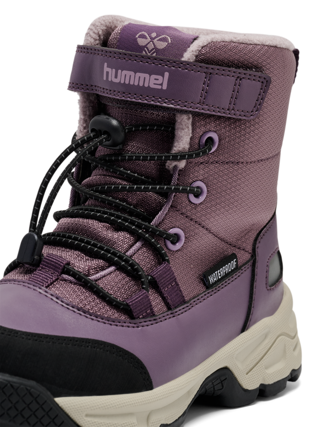SNOW BOOT TEX, BLACK PLUM, packshot