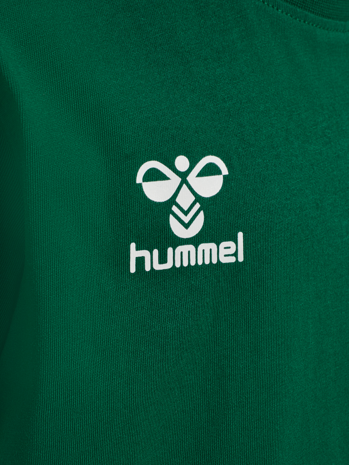 hmlGO 2.0 CHEVRON T-SHIRT S/S KIDS, EVERGREEN, packshot