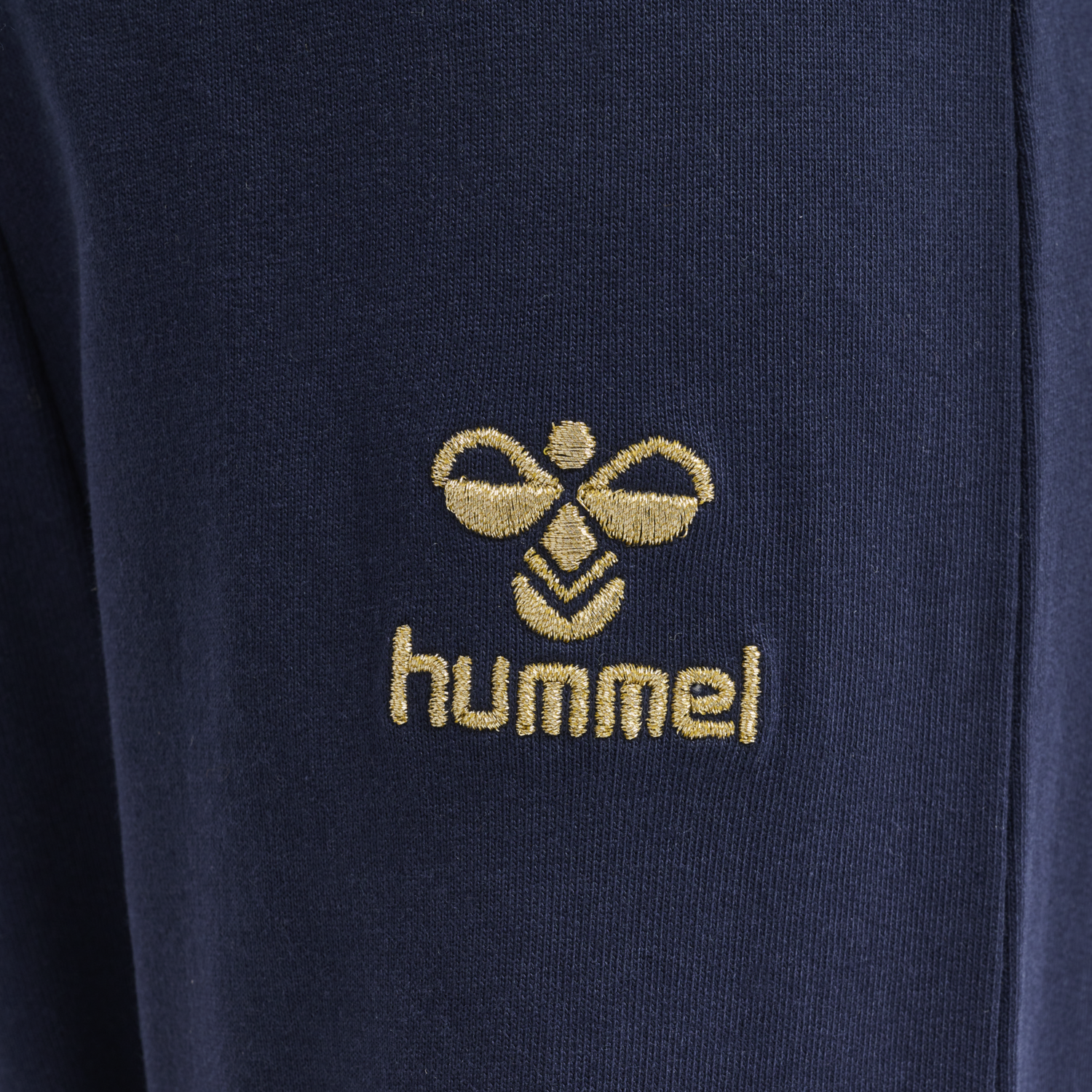 hmlSIGNE PANTS, BLACK IRIS, packshot
