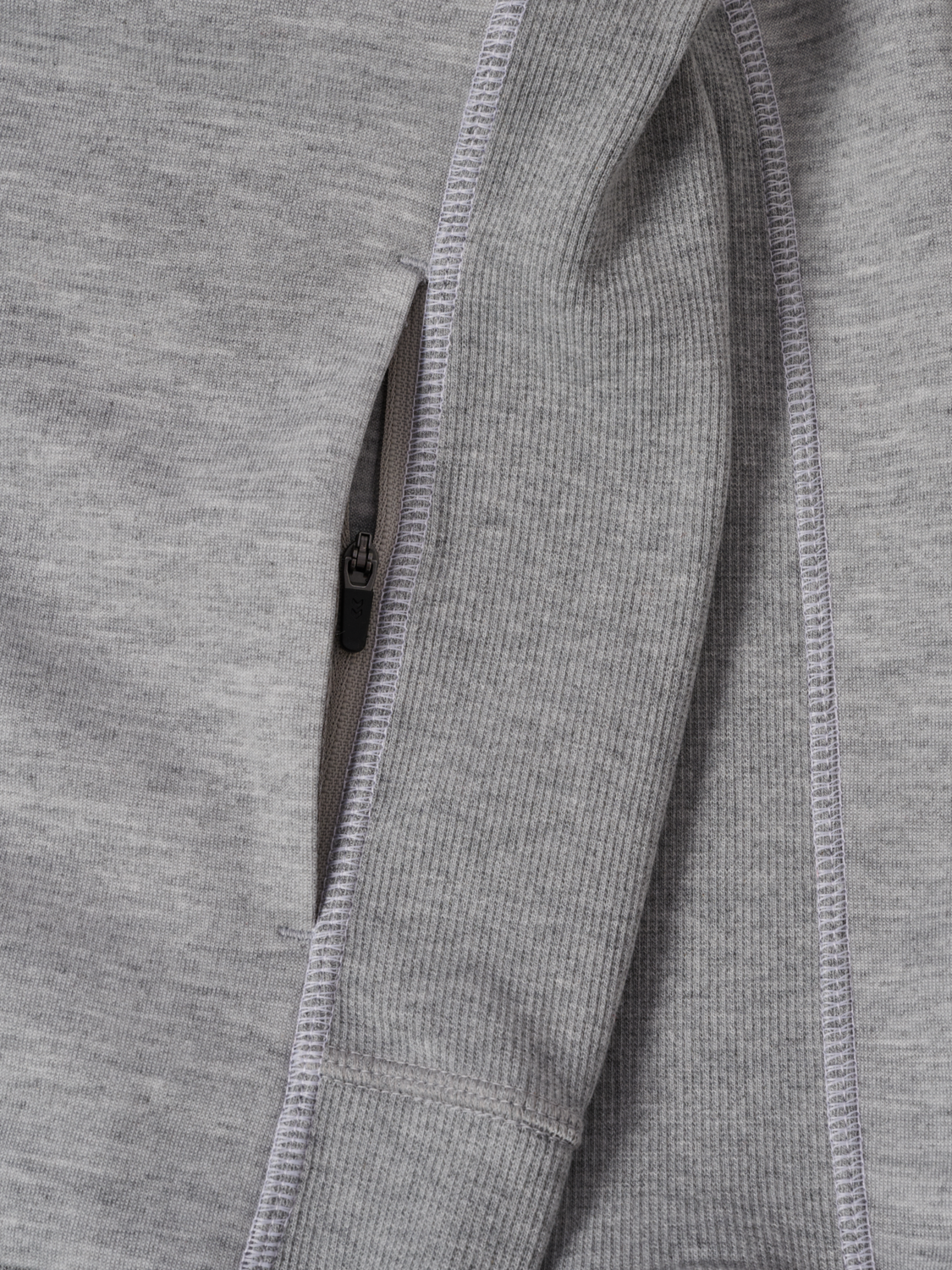 hmlMOVE 2.0 ZIP HOODIE KIDS, GREY MELANGE, packshot