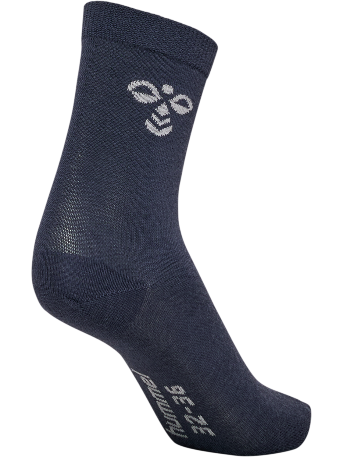 hmlJR WOOL 2-PACK SOCKS, OMBRE BLUE/FLINT STONE, packshot