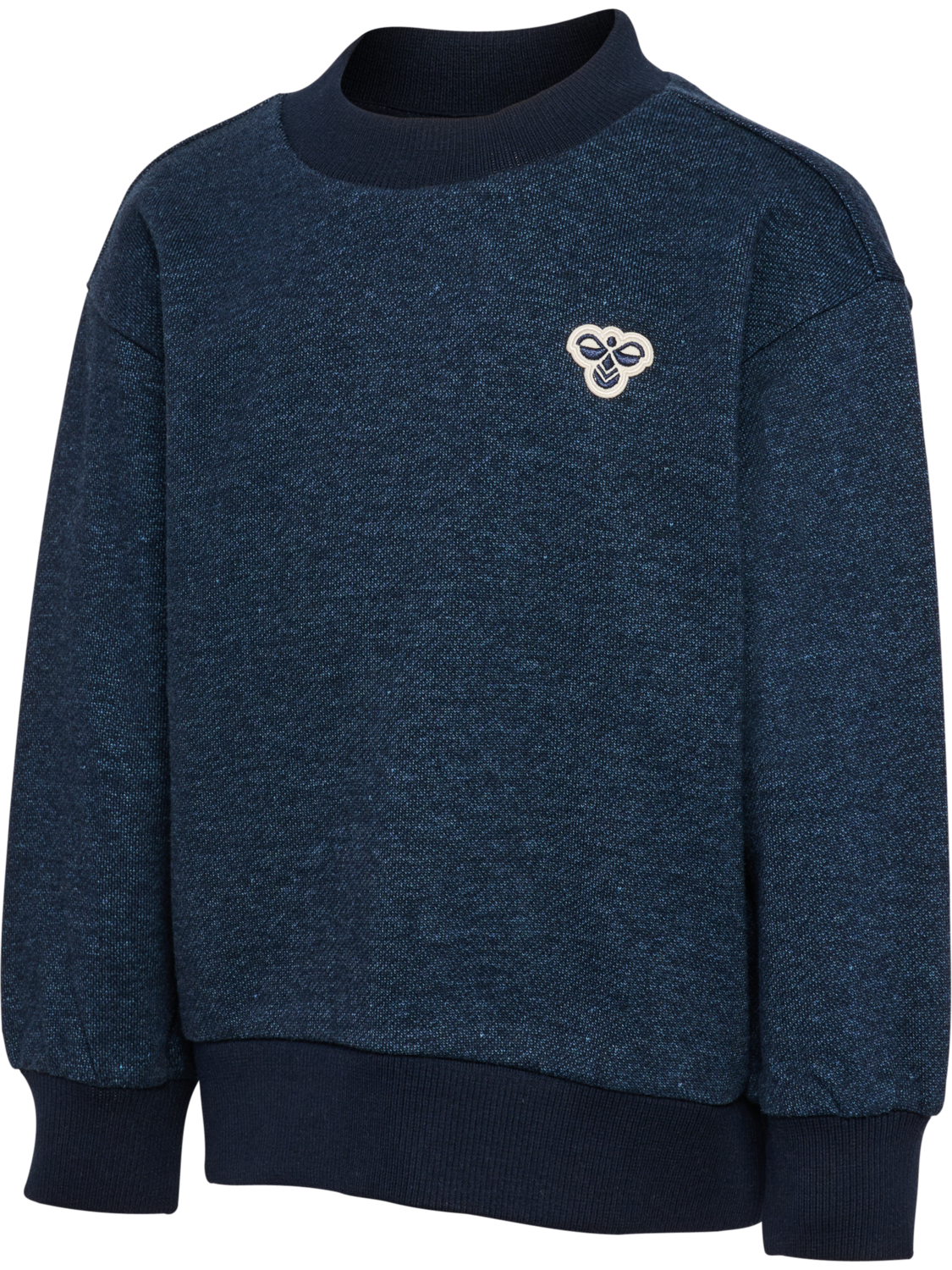hmlMINI LOOSE DNM CREWNECK BEE, DRESS BLUES, packshot