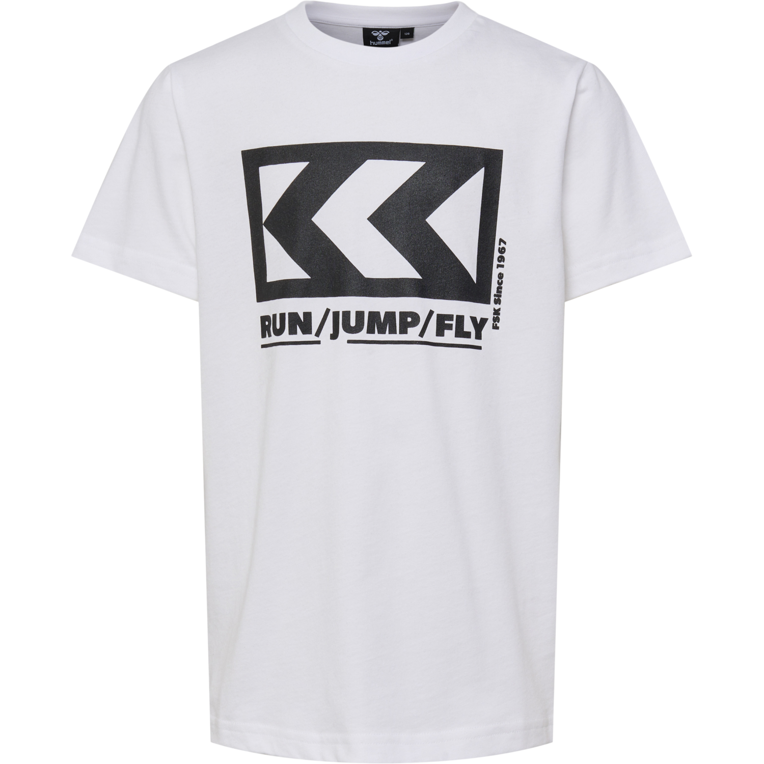 hmlFSK LOW T-SHIRT S/S, BRIGHT WHITE, packshot