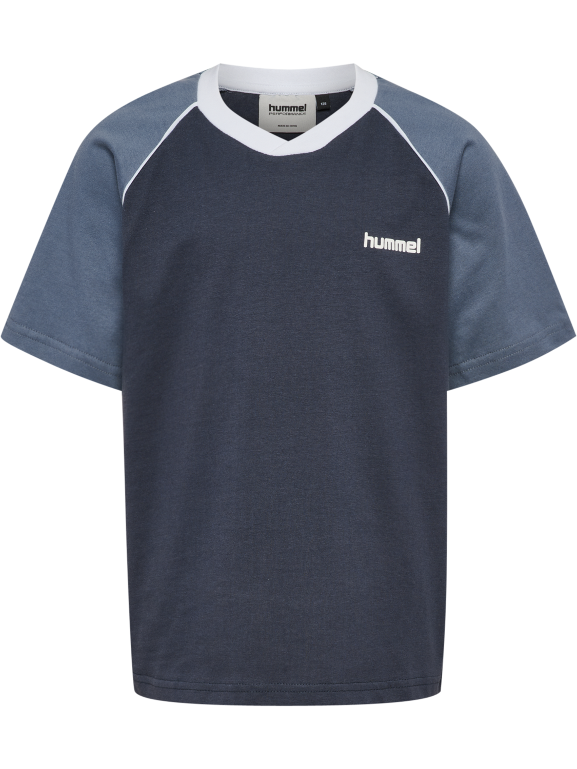 hmlJR ROLF T-SHIRT S/S, OMBRE BLUE, packshot