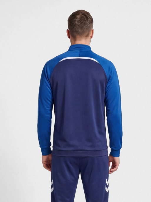 hmlLEAD 2.0 TRACK ZIP JACKET, MARINE/TRUE BLUE, model
