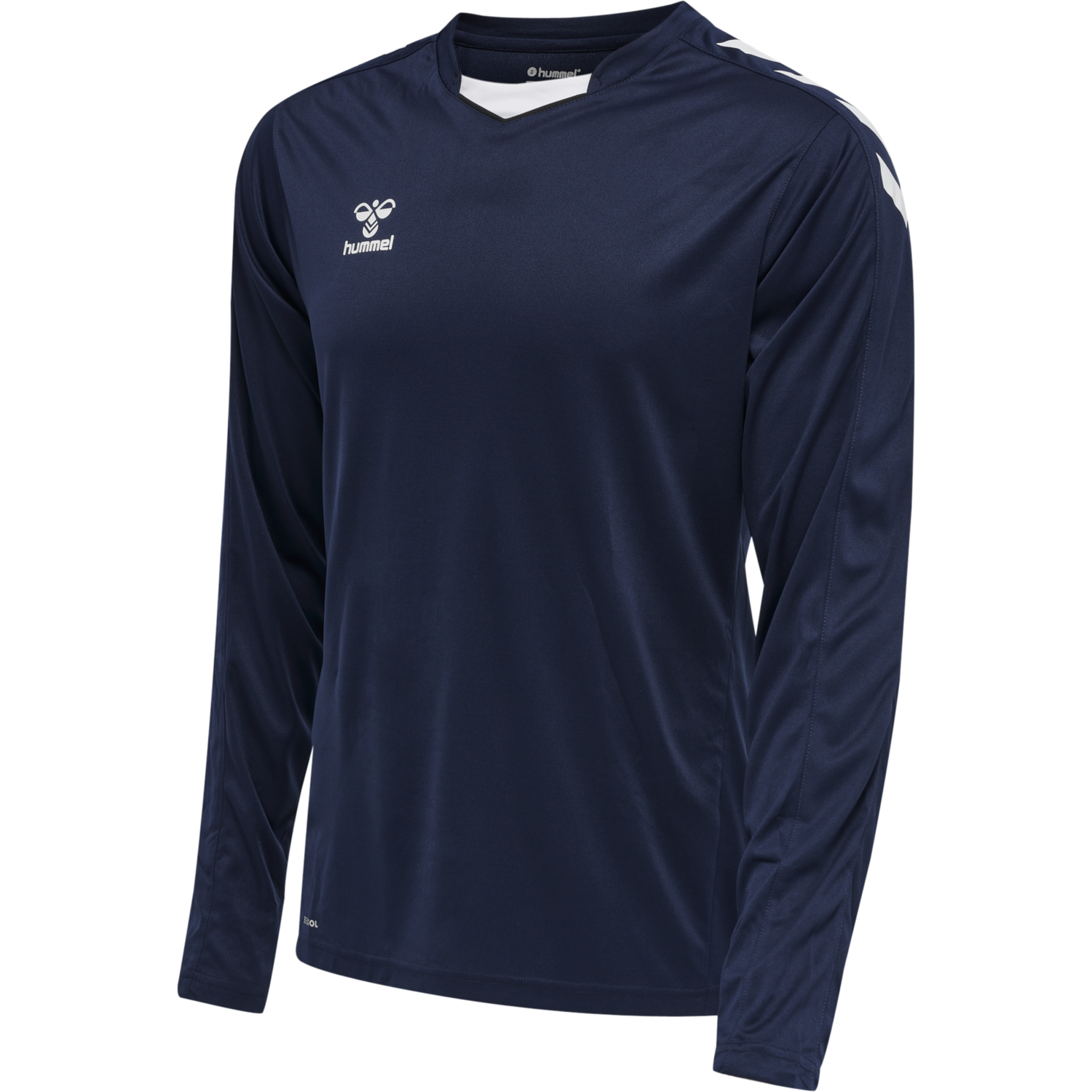 hmlCORE XK POLY JERSEY L/S, MARINE, packshot