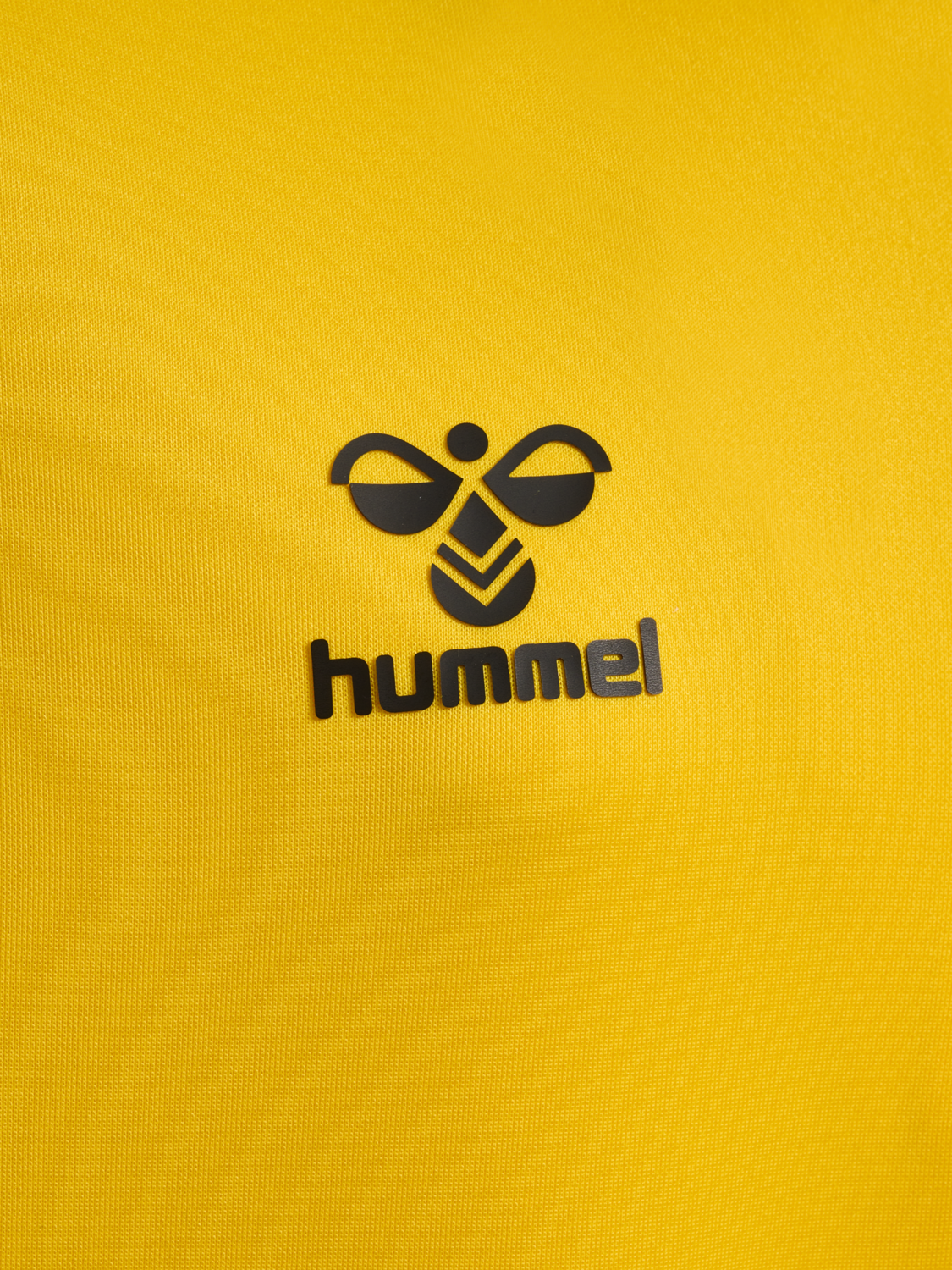 hmlCORE XK HALF ZIP POLY SWEAT KIDS, SPORTS YELLOW, packshot