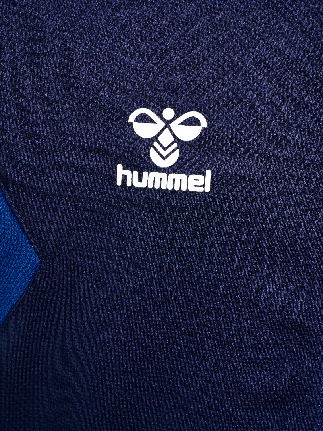 hmlAUTHENTIC PL ZIP JACKET KIDS, MARINE, packshot