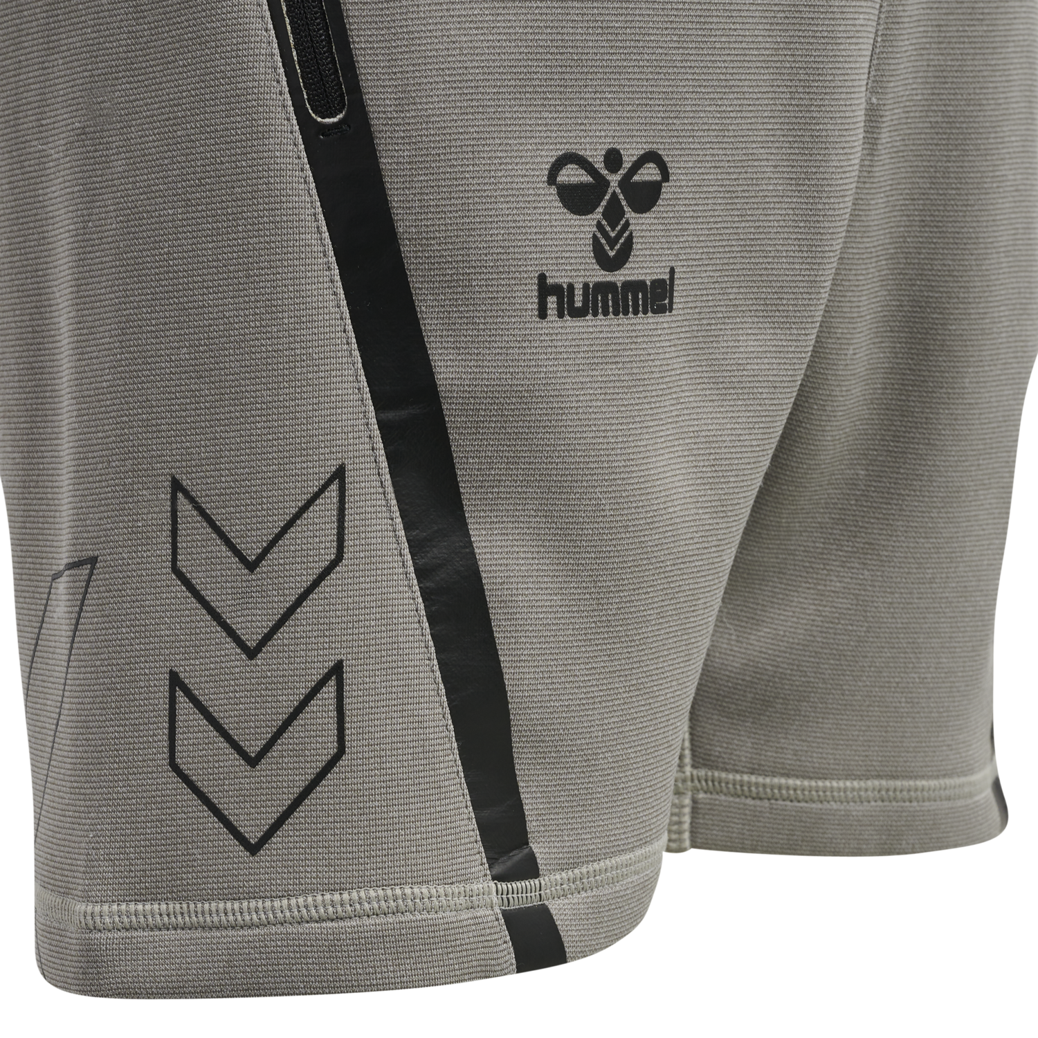hmlCIMA XK SHORTS KIDS, GREY MELANGE, packshot