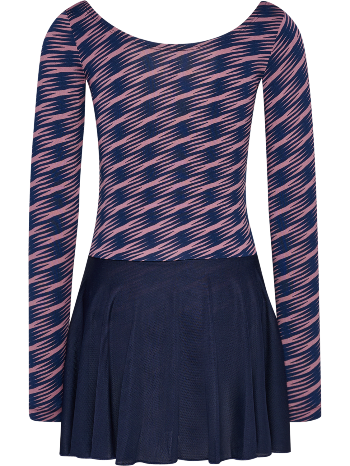 hmlJR MIX GYMSUIT L/S, WISTFUL MAUVE, packshot