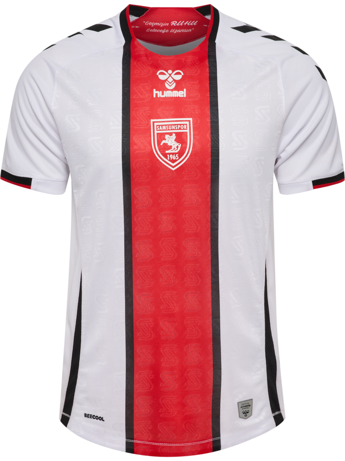 SAMSUN MILLENIUM JERSEY S/S 24/25, WHITE/TRUE RED, packshot