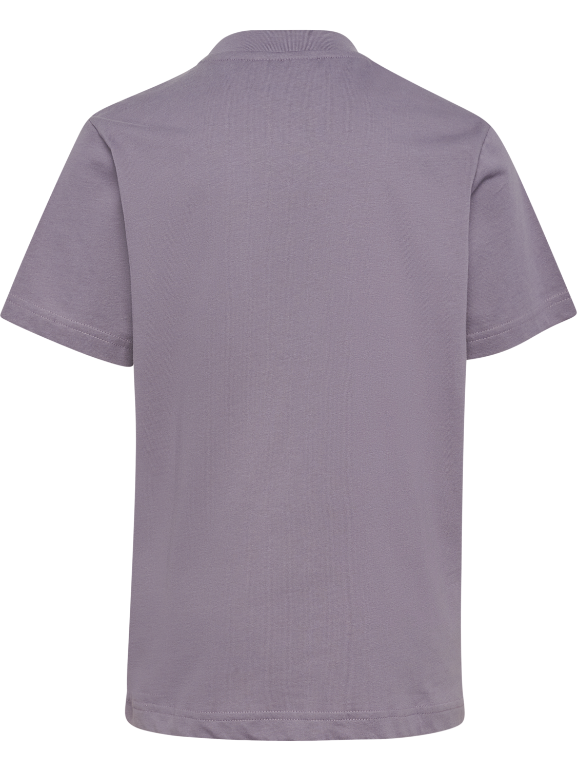 hmlJR REG TUKAS 2-PACK T-SHIRT S/S, GRAY RIDGE/PALE LILAC, packshot