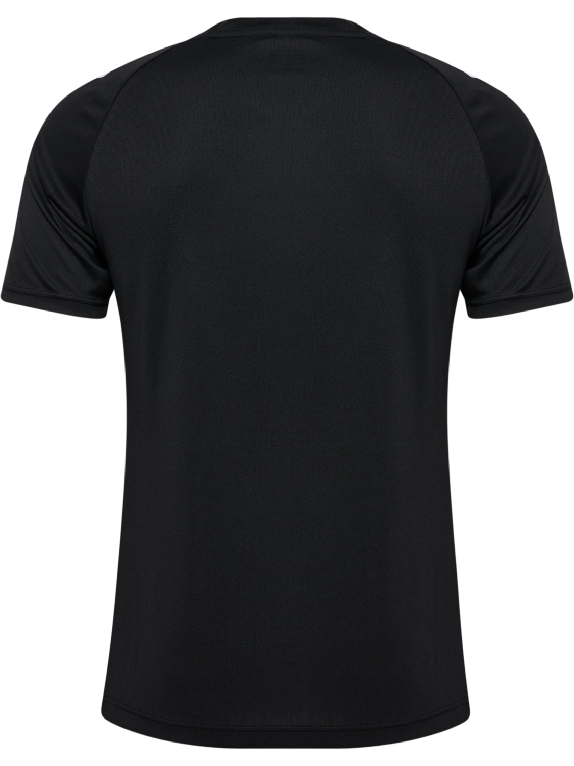 hmlMATCH STRIPED JERSEY S/S, BLACK/WHITE, packshot