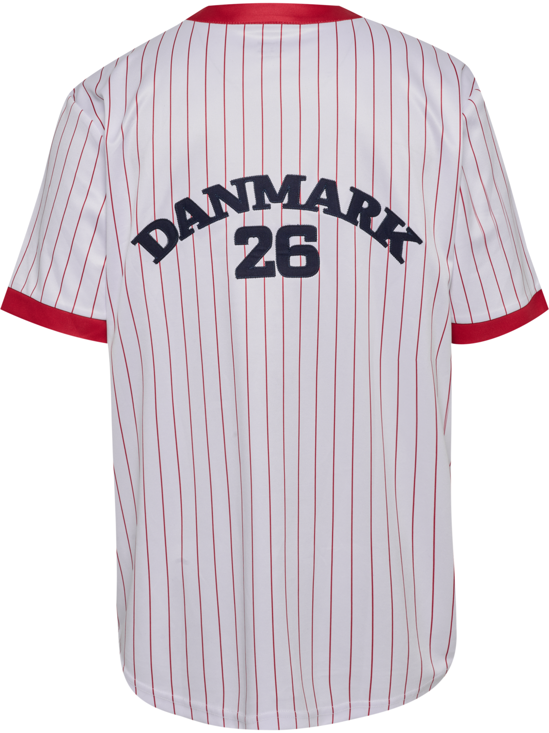 DBU 26 FAN BASEBALL JERSEY, WHITE, packshot