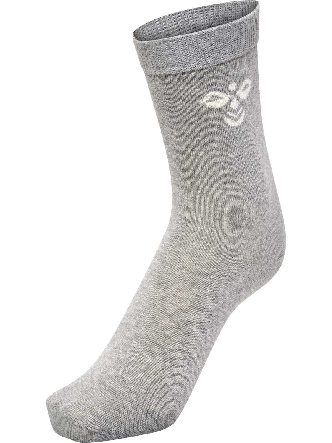 SUTTON 3-PACK SOCK, GREY MELANGE, packshot
