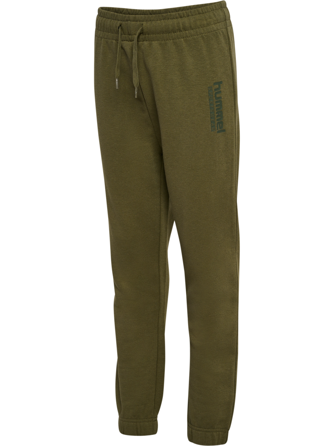 hmlJR BASE REGULAR PANTS, WINTER MOSS, packshot
