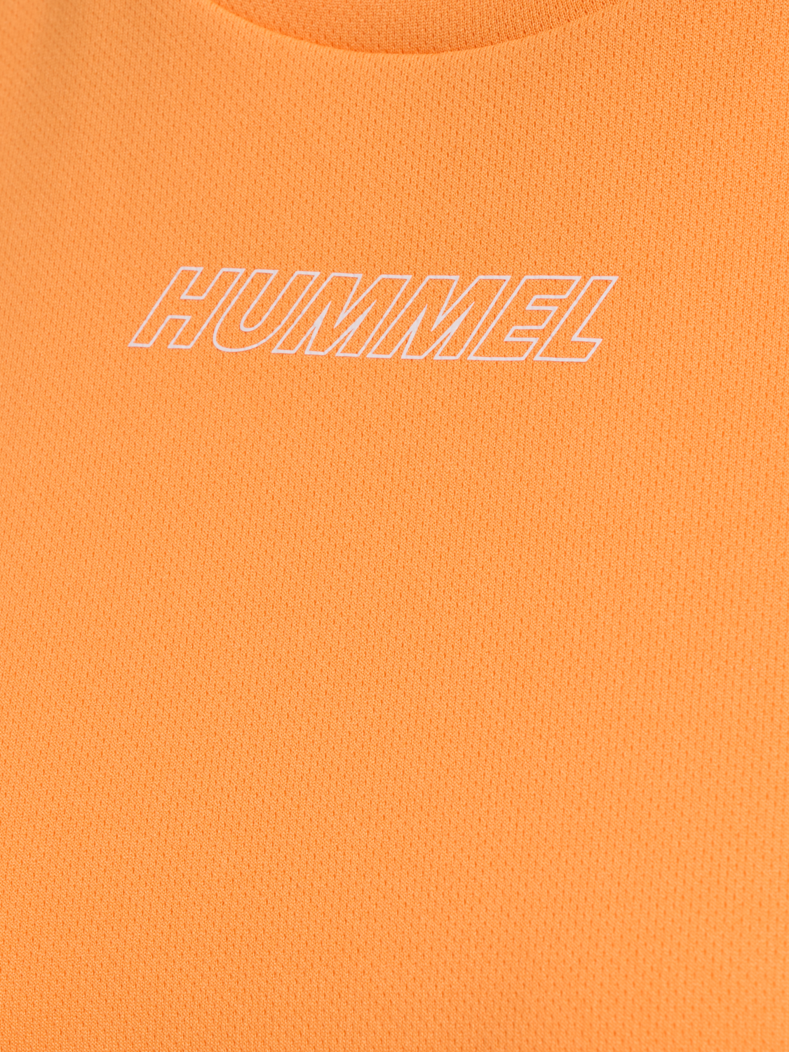 hmlTE TOLA T-SHIRT, BLAZING ORANGE, packshot