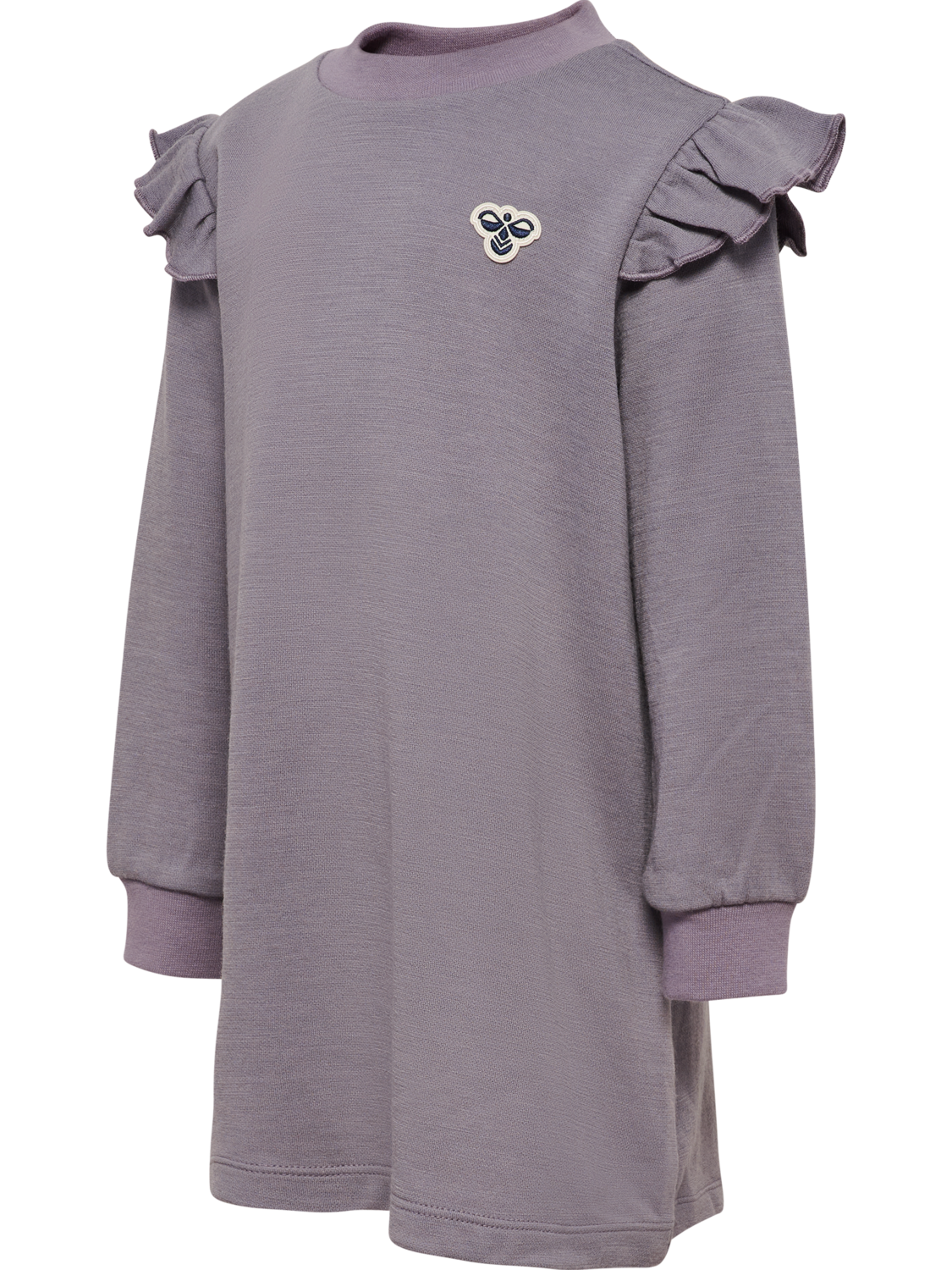 hmlMINI WOOL DRESS BEE, GRAY RIDGE, packshot