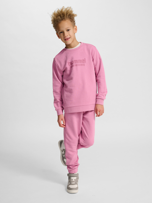 hmlJR BASE SWEATSHIRT, POLIGNAC, model