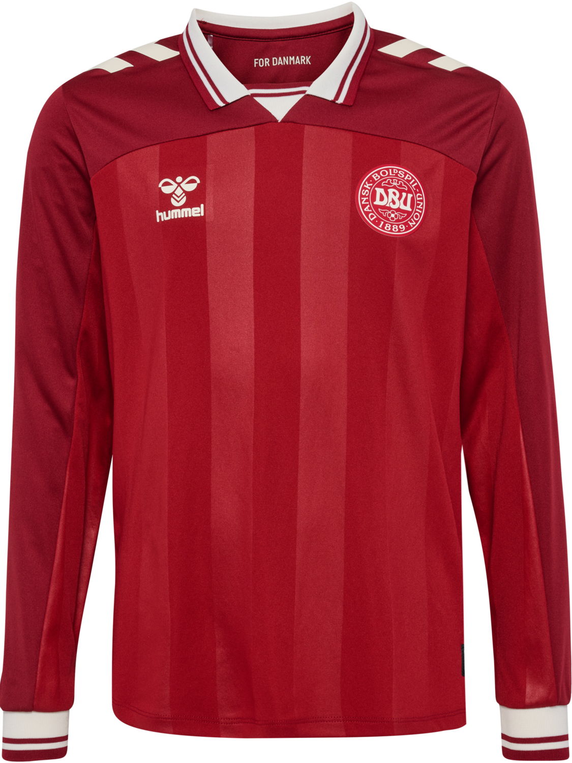 DBU WOMAN 25 HOME JERSEY L/S KIDS, CHILI PEPPER, packshot