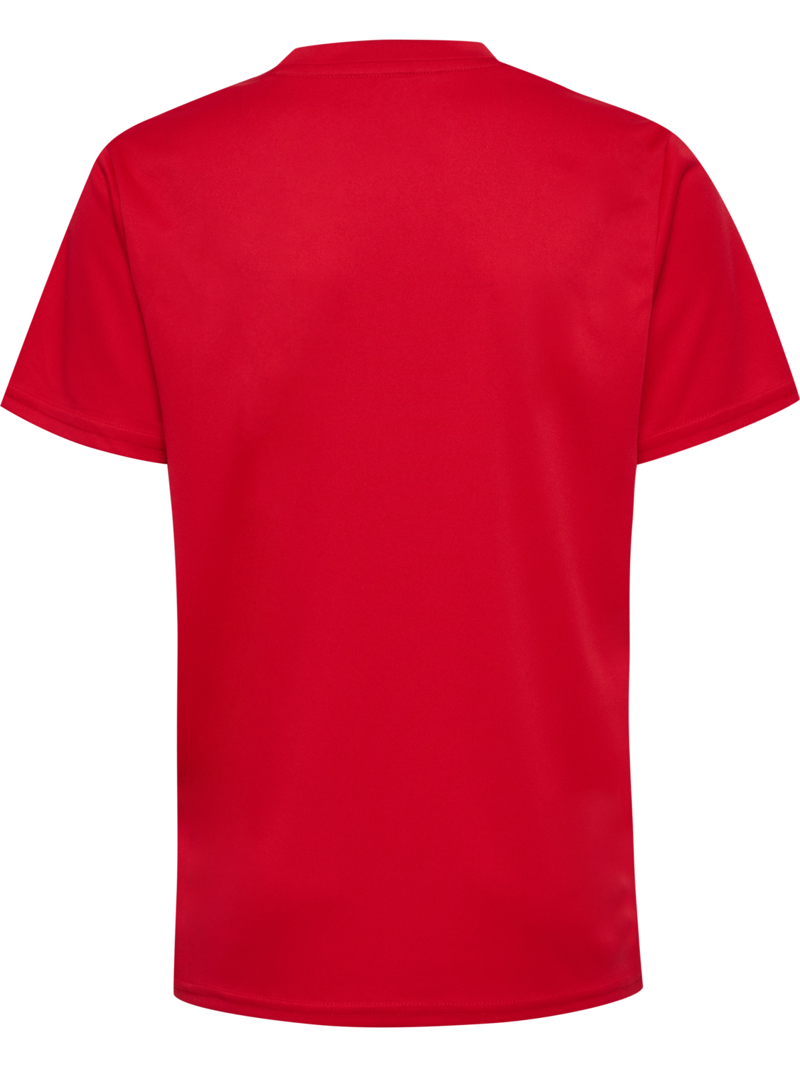 hmlESSENTIAL JERSEY S/S KIDS, TRUE RED, packshot