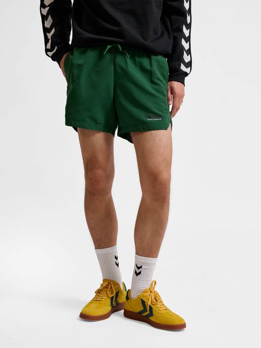 hmlNED SWIM SHORTS, EDEN, model