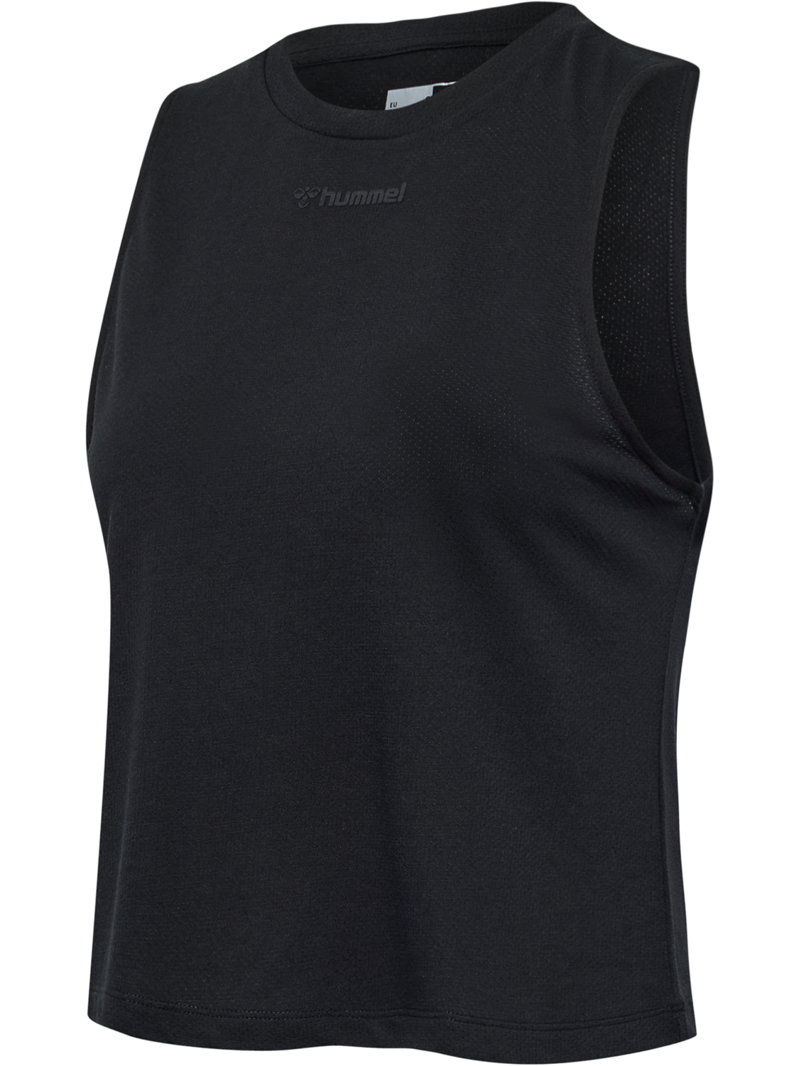 hmlMT VANJA SHORT MUSCLE TANKTOP, BLACK, packshot