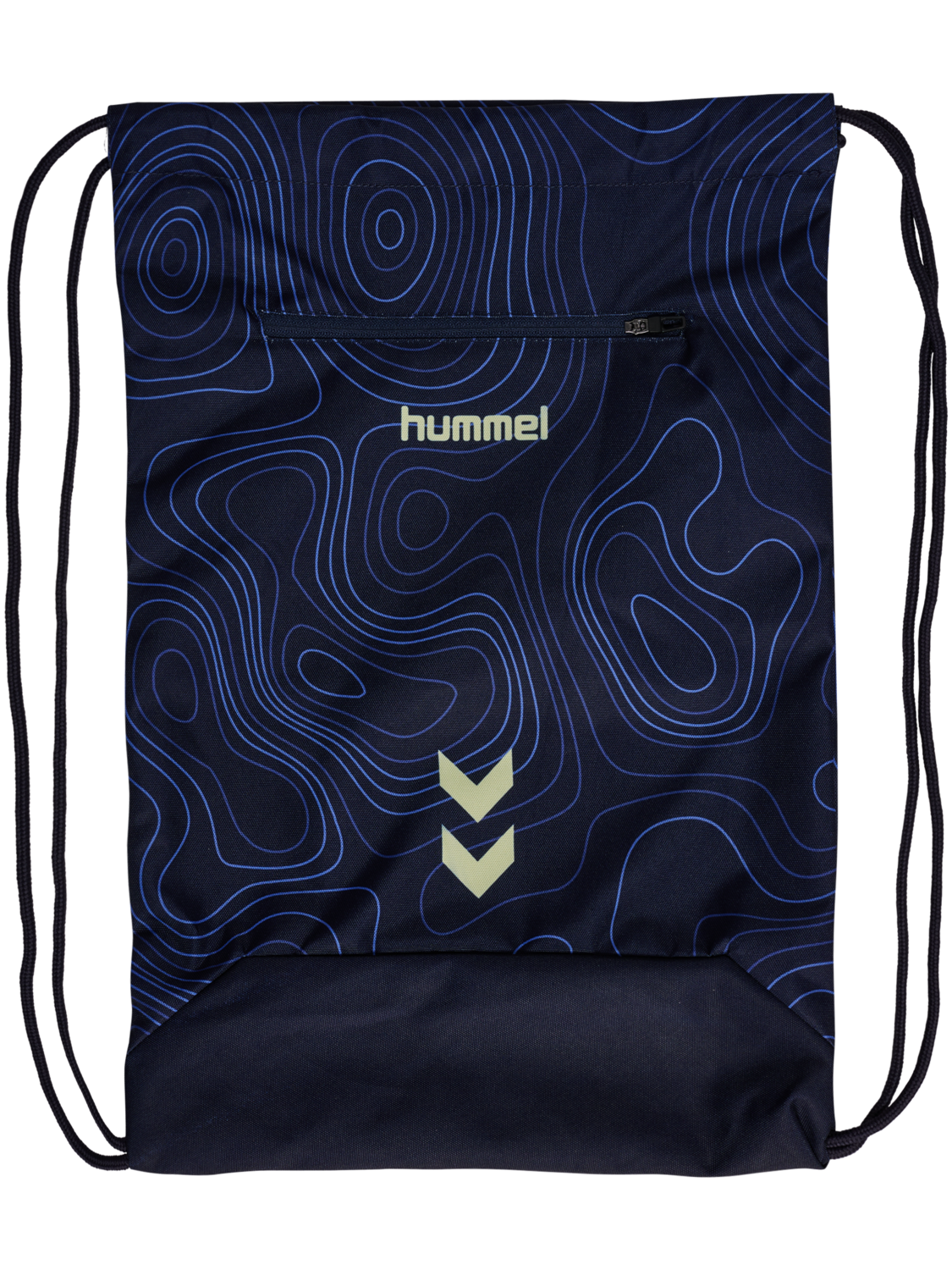 hmlBLAZE 2.0 GYM BAG, MARINE/SHADOW LIME, packshot