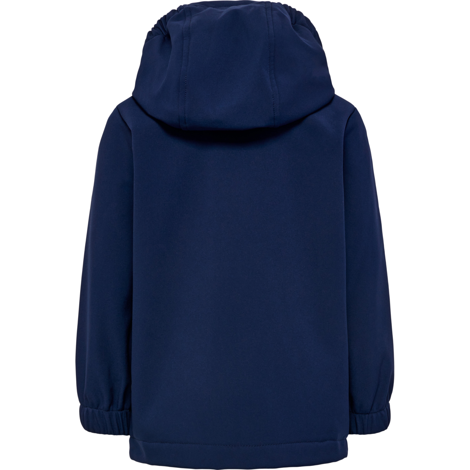 hmlMARS TEX MINI SOFTSHELL JACKET, BLACK IRIS, packshot