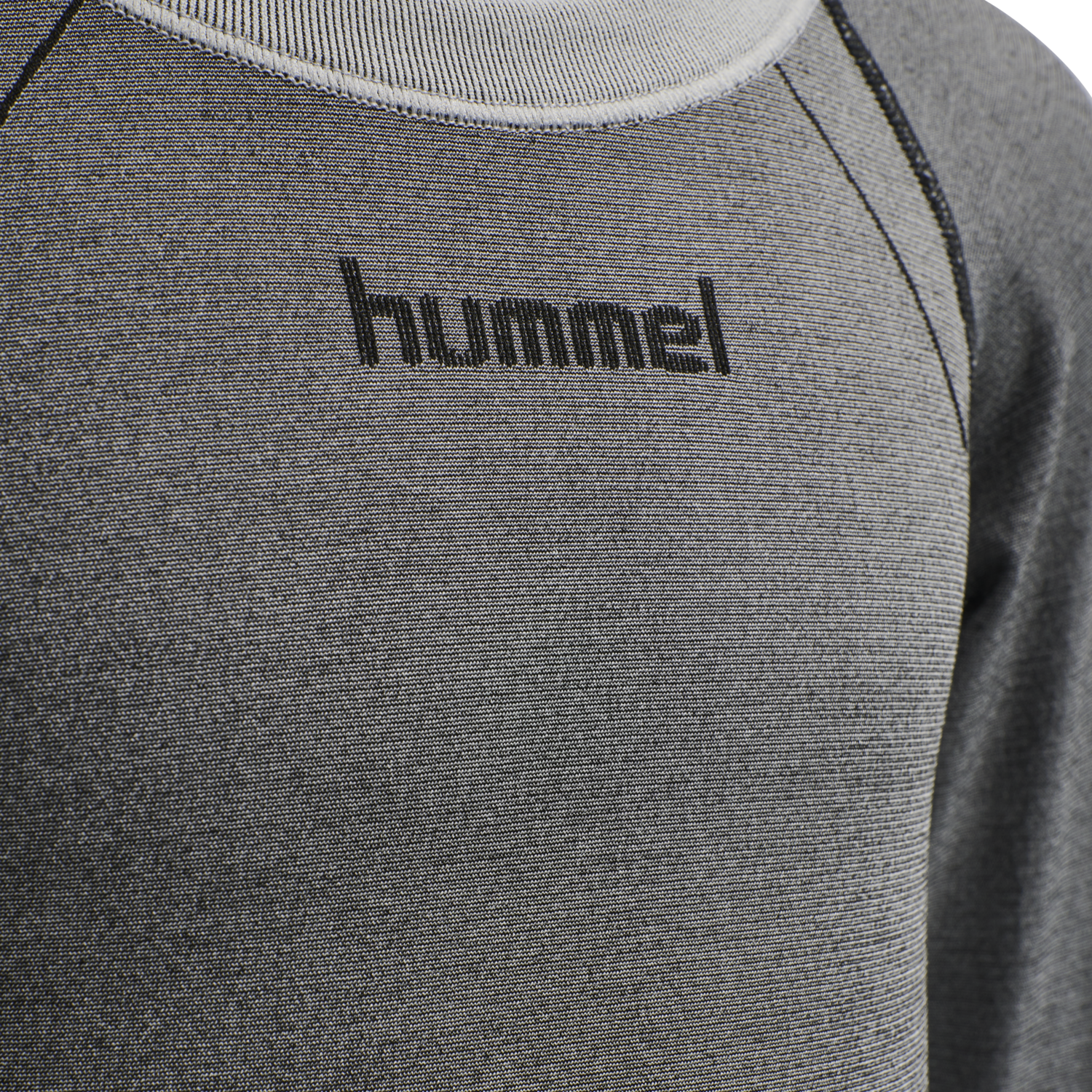 hmlMAX SEAMLESS T-SHIRT L/S, MEDIUM MELANGE, packshot