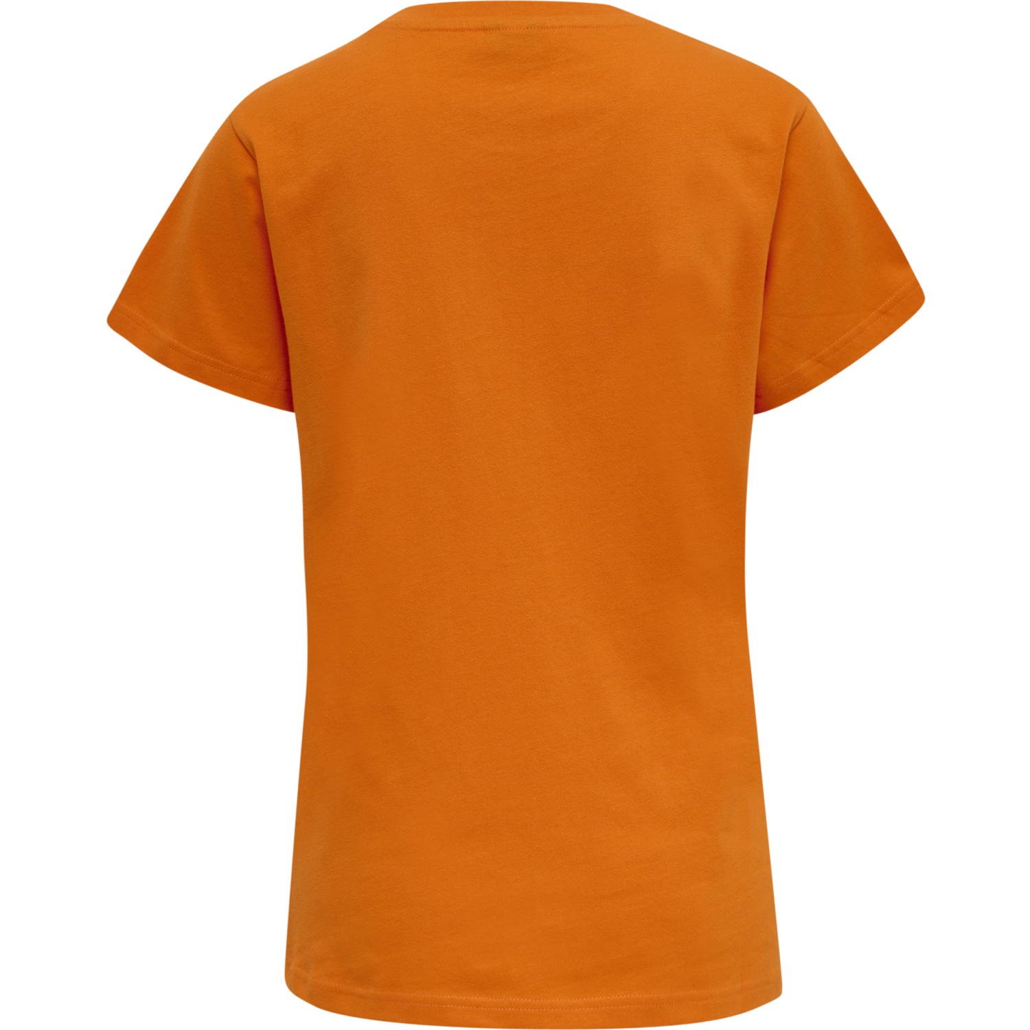 hmlRED HEAVY T-SHIRT S/S WOMAN, ORANGE TIGER, packshot
